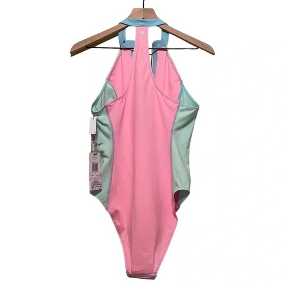Hurley x LoveShackFancy Max Colorblock Mock One Piece Size M NWT - Picture 7 of 9